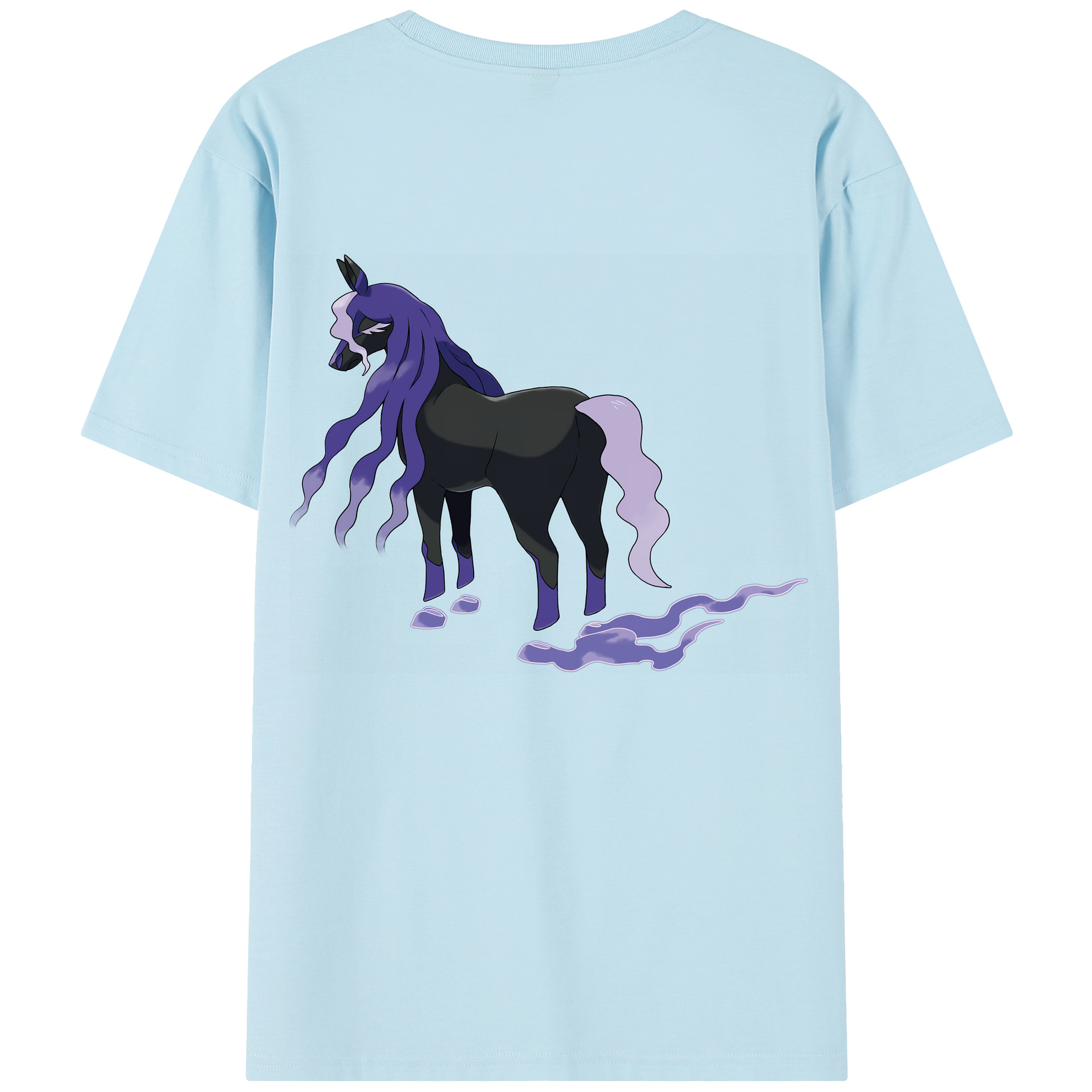 （画像用） ポケットモンスター Pokémon 綿100％半袖Tシャツ（背面プリント）